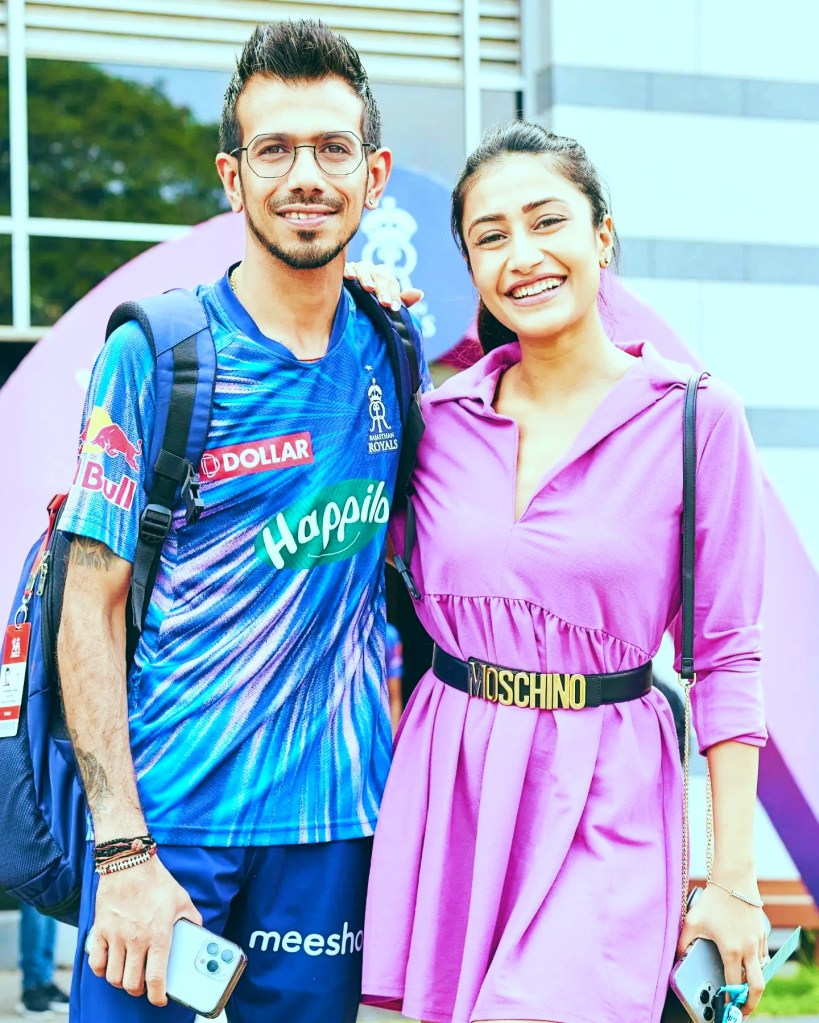 Yuzvendra Chahal and Dhanashree Verma